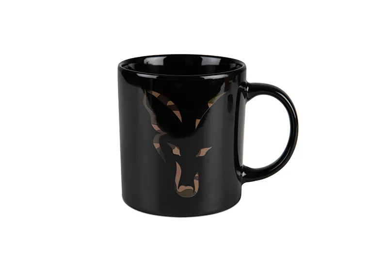 FOX Hrnček Head Ceramic Mug Black/Camo