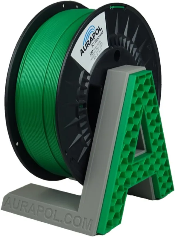 Filament AURAPOL PLA 3D Filament Zelená perleť 1 kg 1,75 mm