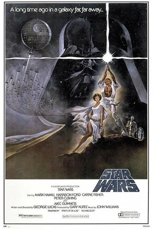 Plagát Star Wars - Hviezdne vojny - Strážcovia galaxie - Caertel - plagát