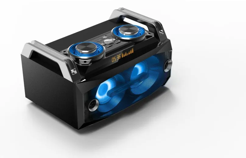 Reproduktory Ibiza Sound SPLBOX120, aktívne, 2.0 s výkonom 120W, frekvenčný rozsah od 40 d