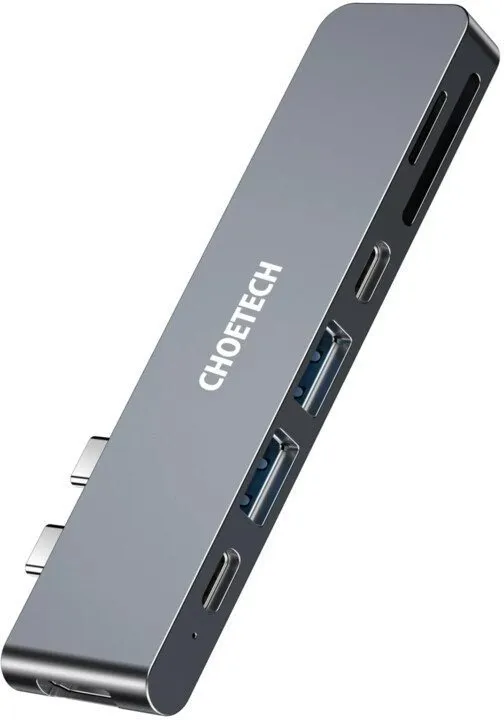 Replikátor portov ChoeTech 7-in-2 USB-C Multiport Adapter
