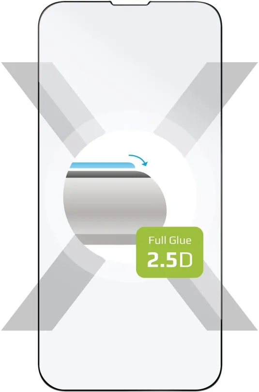 Ochranné sklo FIXED FullGlueCover pre Apple iPhone 13/ 13 Pre čiernych