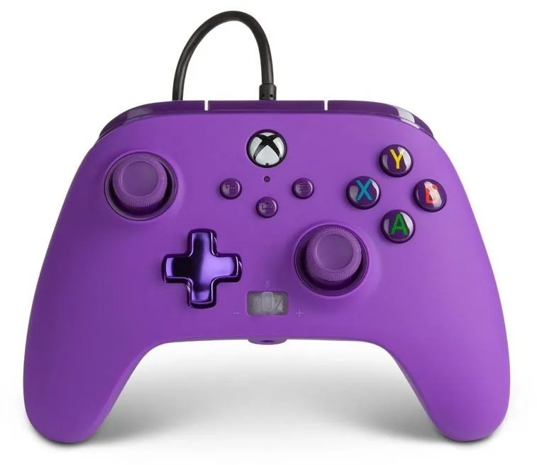 Gamepad PowerA Enhanced Wired Controller - Royal Purple - Xbox, pre PC a Xbox Series X|S,