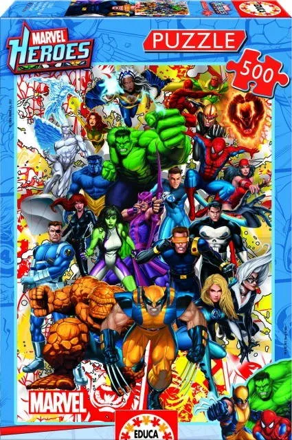 Puzzle Hrdinovia Marvel