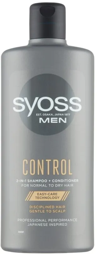 Šampón pre mužov SYOSS MEN Control Shampoo 440 ml