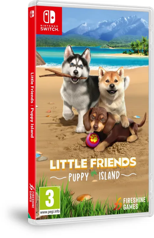 Hra na konzole Little Friends: Puppy Island - Nintendo Switch