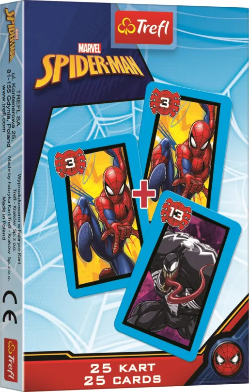 TREFL Čierny Peter Marvel Spiderman