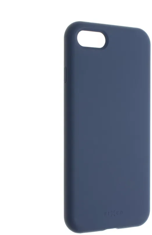 Kryt na mobil FIXED Flow Liquid Silicon case pre Apple iPhone 7/8/SE (2020) modrý