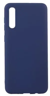 Kryt na mobil Epico Silk Matt pre Samsung Galaxy A50 , tmavomodrý