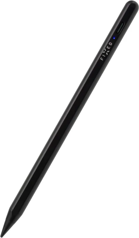 Dotykové pero (štýlus) FIXED Graphite dotykové pero pre iPady so šikovným hrotom a čierny magnety