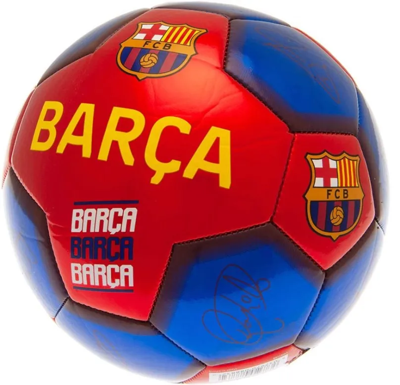 Futbalová lopta Fan-shop Mini Barcelona FC 26 Panel Signature