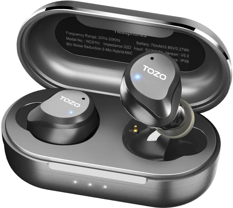 Bezdrôtové slúchadlá TOZO NC9 Pro TWS