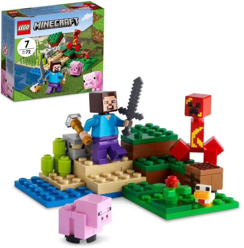 LEGO stavebnica LEGO® Minecraft® 21177 Útok Creepera