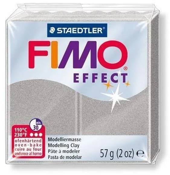 Modelovacia hmota FIMO soft 8020 56 g strieborná perleťová