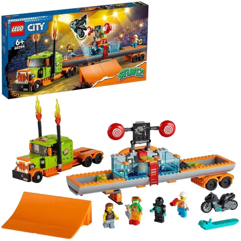 LEGO stavebnica LEGO® City 60294 Kaskadérsky kamión