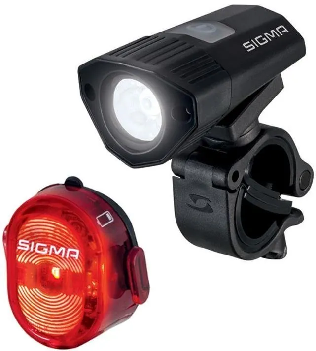 Svetlo na bicykel Sigma Buster 100 + Nugget II. Flash