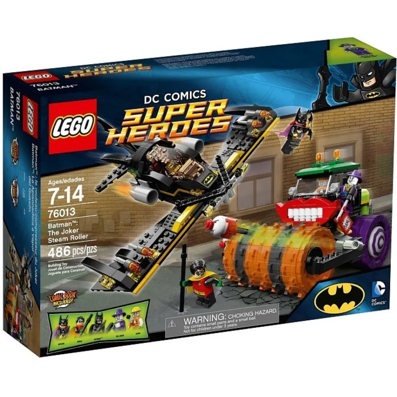 LEGO® Super Heroes 76013 BatMan: Jokerov parný valec