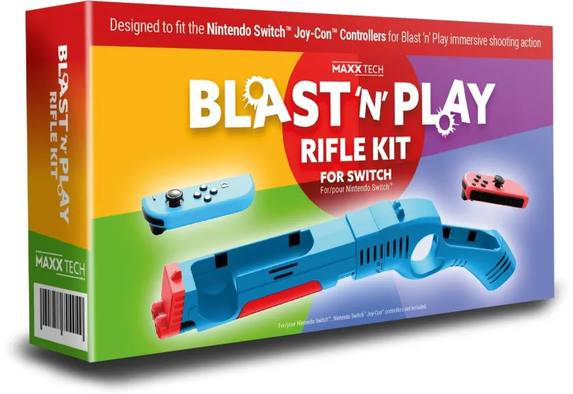 Príslušenstvo k ovládaču Blast 'n' Play Rifle Kit - príslušenstvo pre Nintendo Switch