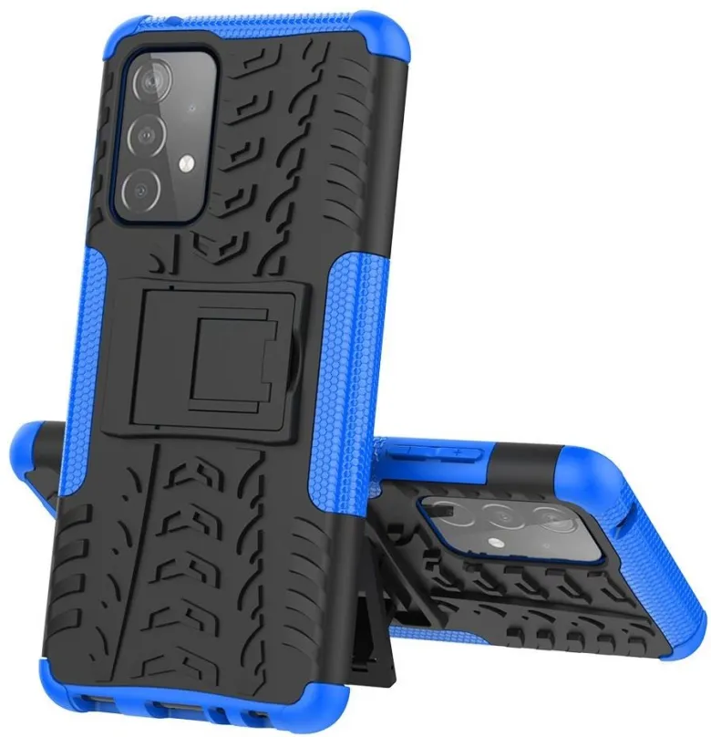 Kryt na mobil TopQ Samsung A52 ultra odolný modrý 57723, pre Samsung Galaxy A52, materiál