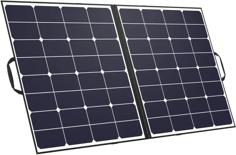 Solárny panel AlzaPower MAX-E 100W čierna