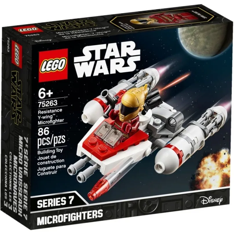 LEGO stavebnice LEGO Star Wars 75263 Mikrostíhačka Odboje Y-wing ™