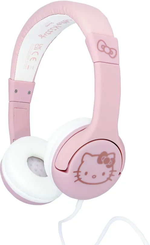 Slúchadlá OTL Hello Kitty Rose Gold Children's Headphones