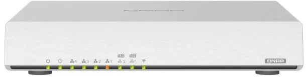 WiFi router QNAP QHora-301W, WiFi 6, 802.11s/b/g/n/ac/ax až 3600 Mb/s, dual-band, 2 × W