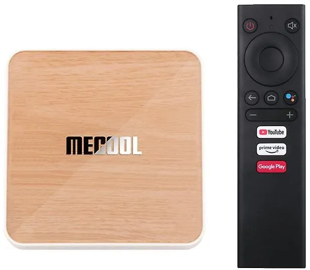 Multimediálne centrum Mecool KM6 Deluxe, Android TV 10.0, certifikácia Google