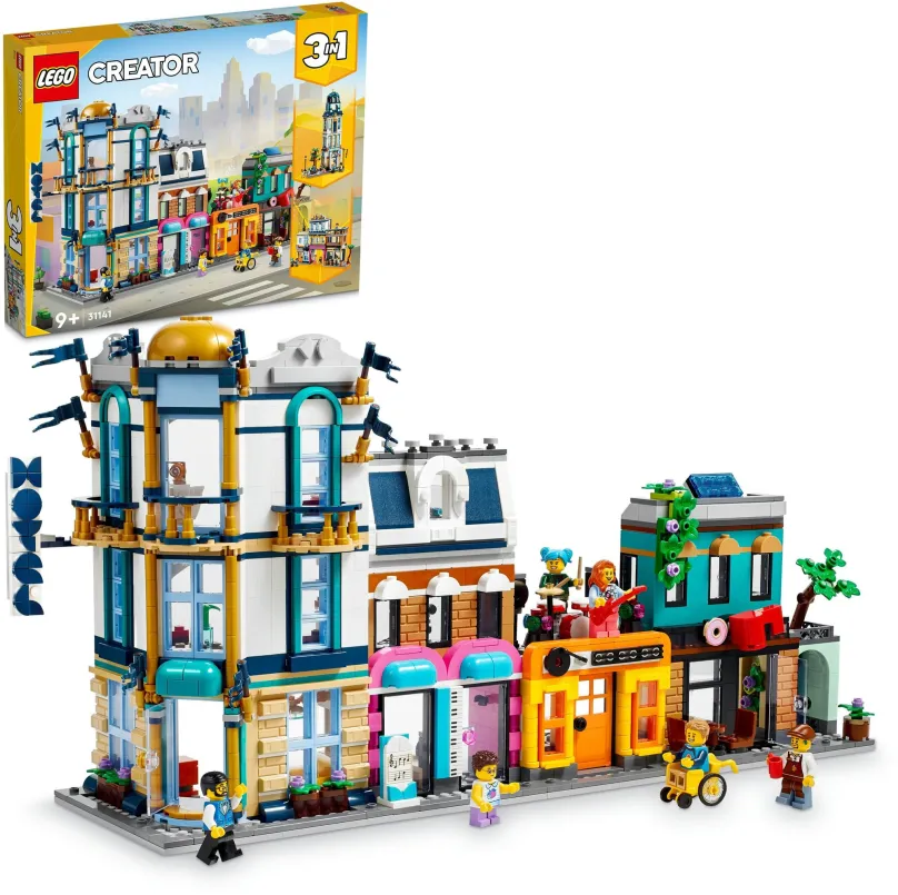 LEGO stavebnica LEGO® Creator 3 v 1 31141 Hlavná ulica