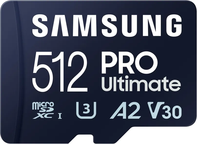 Pamäťová karta Samsung MicroSDXC 512GB PRO Ultimate + SD adaptér