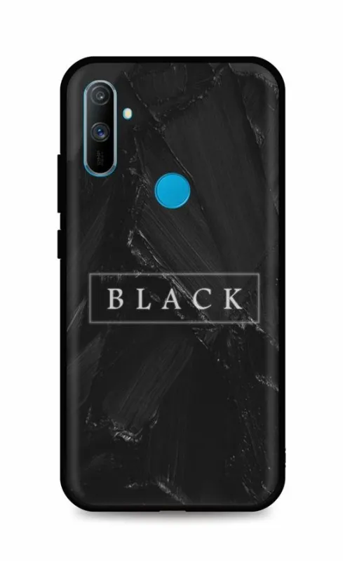 Kryt na mobil TopQ LUXURY Realme C3 pevný Black 56354, pre Realme C3, materiál plast, pevn