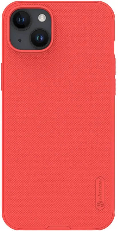 Kryt na mobil Nillkin Super Frosted PRO Zadný Kryt pre Apple iPhone 15 Plus Red (Without Logo Cutout)