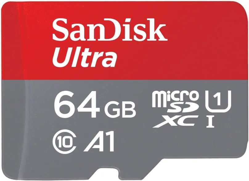 Pamäťová karta SanDisk MicroSDXC Ultra 64GB + SD adaptér