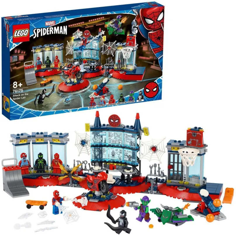 LEGO stavebnica LEGO® Marvel Spider-Man 76175 Útok na pavúčí brloh