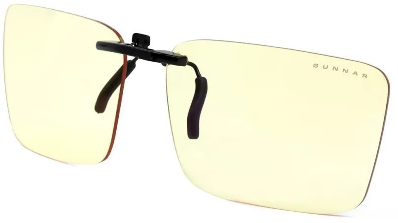 Klip na okuliare GUNNAR CLIP-ON klip na okuliare, jantárové sklá natural