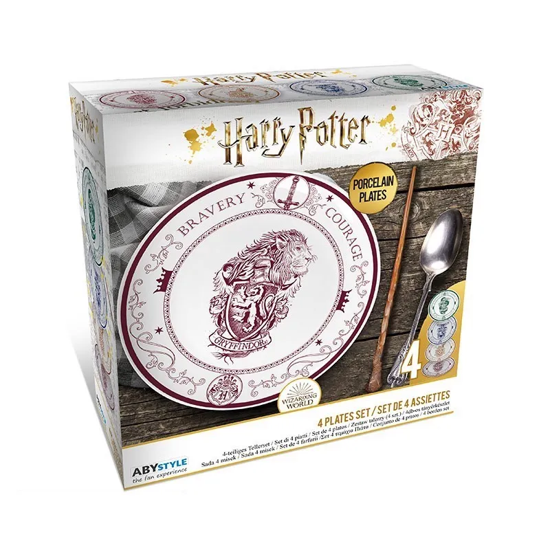Sada tanierov Harry Potter - Rokfortské koľaje, 4 ks