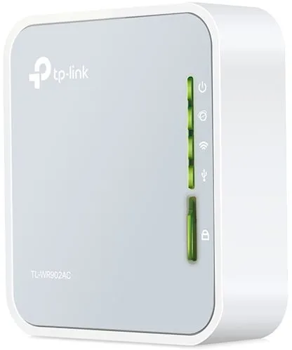 WiFi smerovač TP-Link TL-WR902AC, 802.11s/b/g/n/ac, až 733 Mb/s, dualband, WPS, WEP 64bit