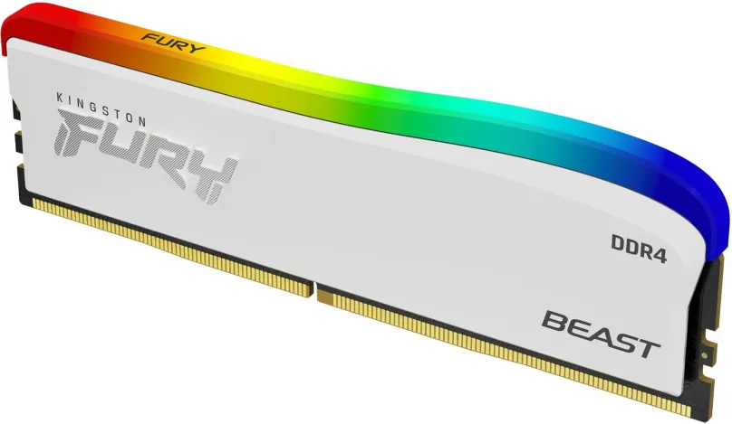Operačná pamäť Kingston FURY 8GB DDR4 3200MHz CL16 Beast RGB White Special Edition