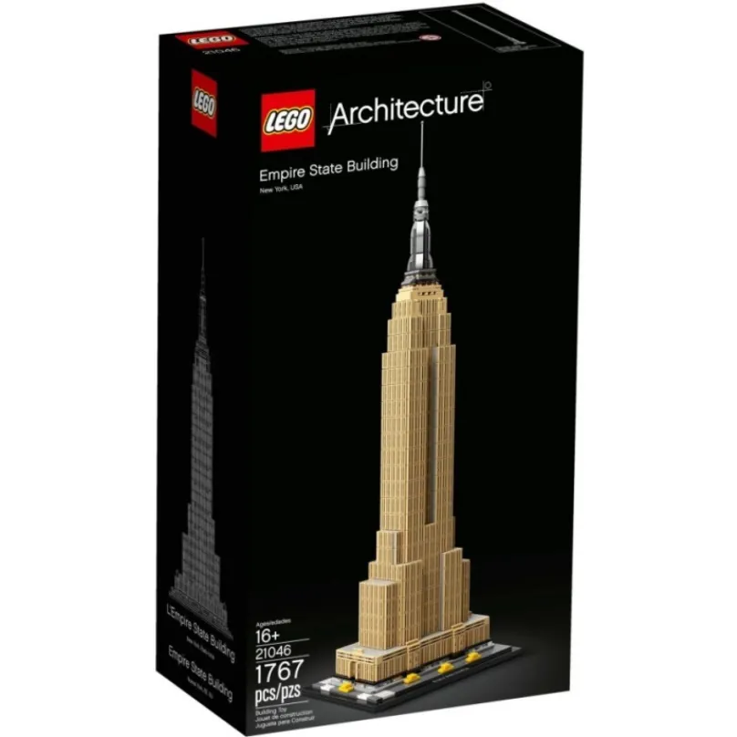 LEGO stavebnica LEGO Architecture 21046 Empire State Building, pre deti a dospelých, vhodn