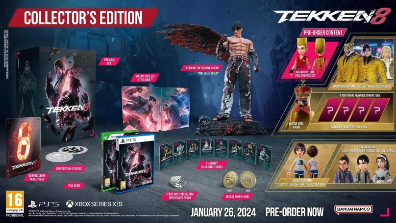 Hra na konzole Tekken 8: Collectors Edition - Xbox Series X
