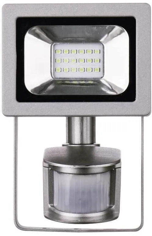 LED reflektor EMOS LED REFLEKTOR 10W PIR PROFI, vonkajšie a vnútorné použitie, príkon 10W,