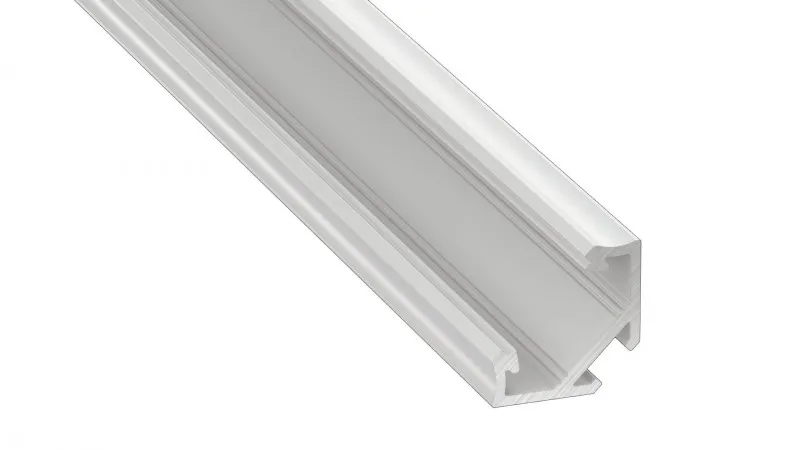 Hliníkový profil pre LED pásky "C", biela, 2m