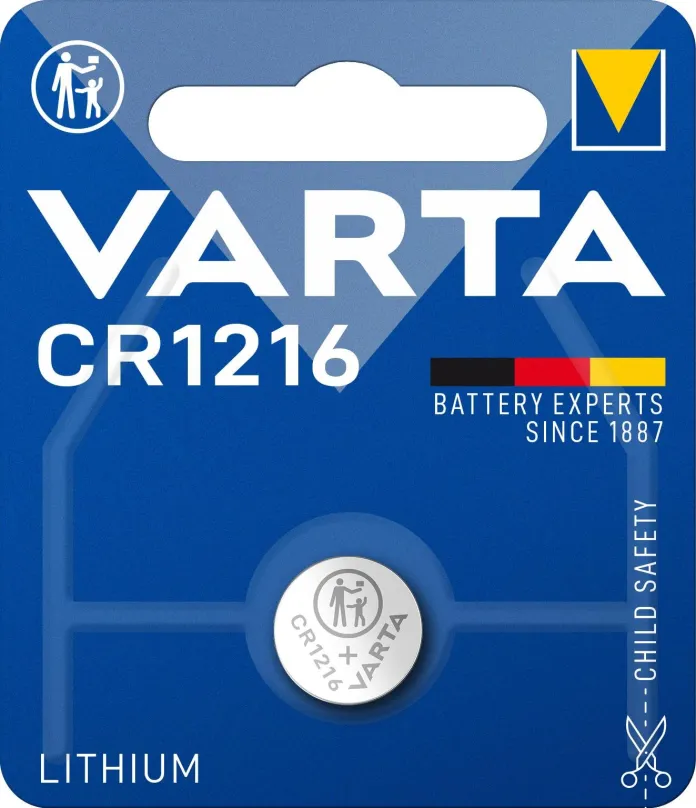 Gombíková batéria VARTA špeciálna lítiová batéria CR1216 1ks