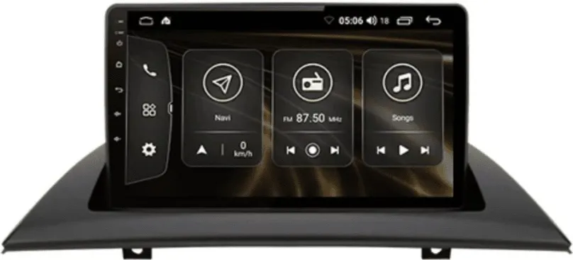 Autorádio Junsun 9" Android Autorádio pre BMW X3 E83 2004-2012 s GPS Navigáciou, Wifi, Canbus Rádio BMW E83 X3