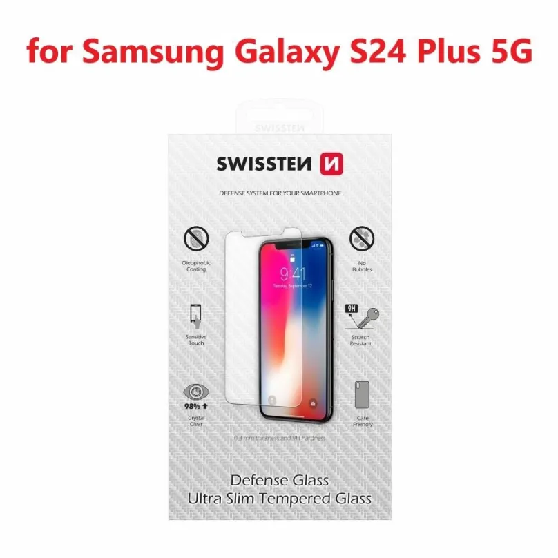 Ochranné sklo Swissten pre Samsung Galaxy S24 Plus 5G