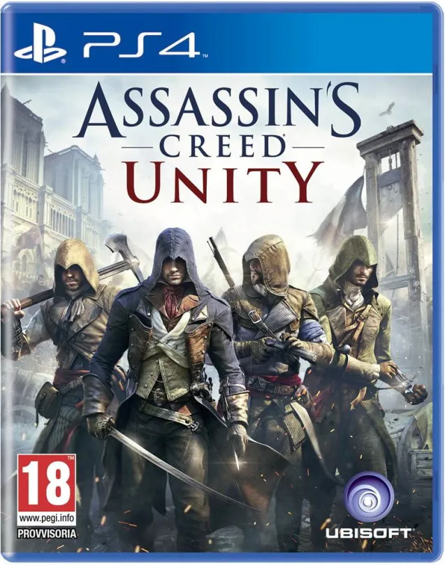 Hra na konzole Assassins Creed: Unity - PS4