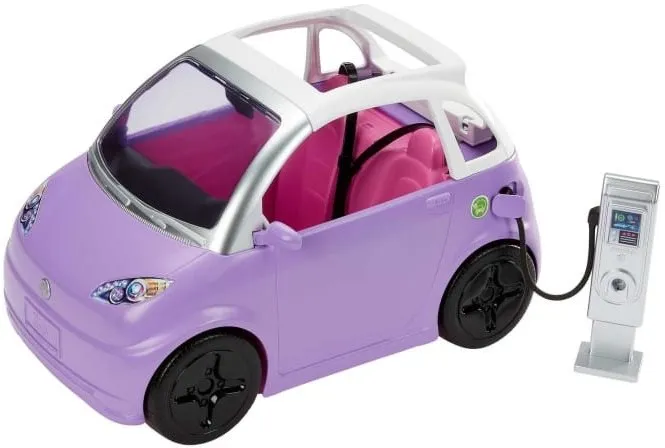 Doplnok pre bábiky Barbie Elektromobil 2v1