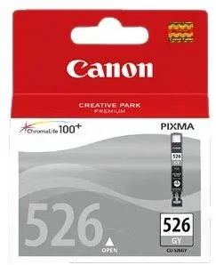 Cartridge Canon CLI-526GY sivá, pre Canon Pixma iP4850, MG5250, MG5350, MG6150, MG8150 (19