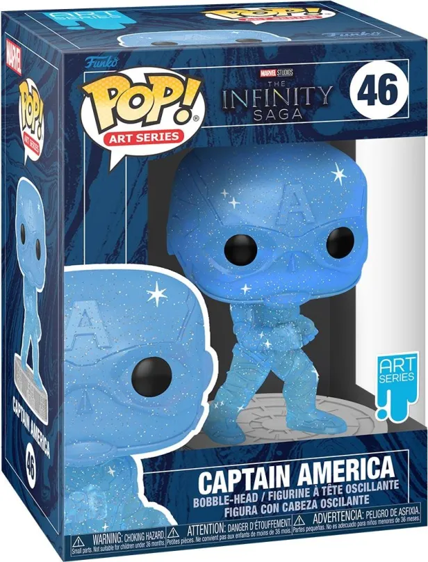 Figúrka Funko POP! Marvel: The Infinity Saga - Captain America