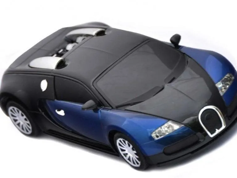RC auto RC licencie auta Bugatti Veyron 1:24 modrá